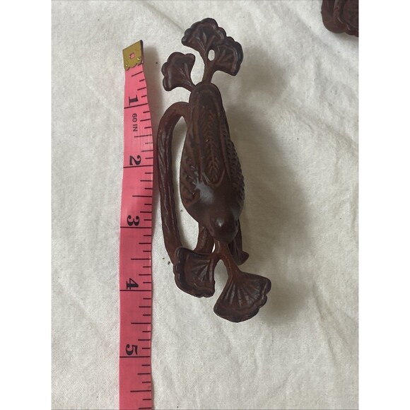 VINTAGE 14 LOT BIRD PERCHING ON BRANCH  NAPKIN HOLDER METAL French  Farmhouse - Picture 11 of 13